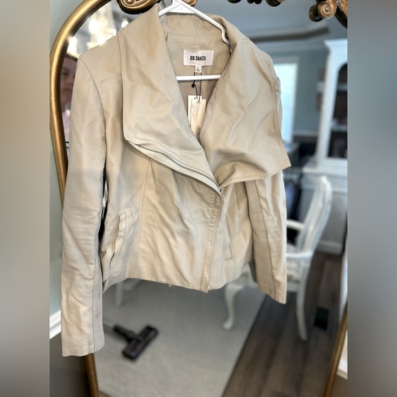Women’s BB Dakota Faux leather jacket size large - Picture 1 of 2